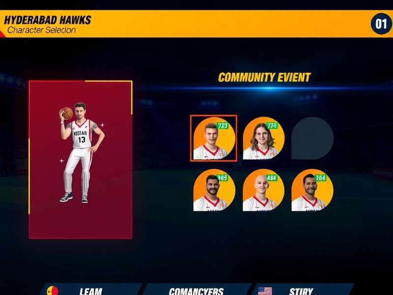 Hyderabad Hawks Character Selection